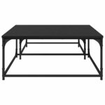 vidaXL Table basse 2 Pièces Chêne noir Bois d'ingénierie