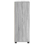 vidaXL Cabinet de salle de bain Gris Sonoma 72 5 x 36 5 x 100 cm
