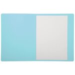 Chemise Rigide À Bord Décalé Forever® 280g/m2 Avec Impression - 24x32cm - Bleu Clair - X 100 - Exacompta