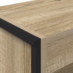 vidaXL Bibliothèque 2 Pièces Sonoma 80 x 30 x 155 cm Bois d'ingénierie