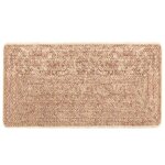 vidaXL Coureur de Tapis MARSA Jaune 80 x 150 cm Polyester et PVC