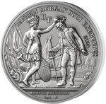 Pièce de monnaie en Argent 25 Euro g 62.2 (2 oz) Millésime 2024 INDEPENDENCE OF AMERICA