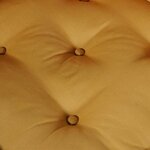 vidaXL Canapé modulaire jaune 70x70x36 tissu