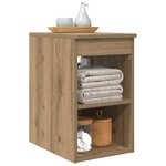 vidaXL Meuble de Salle de Bain In-between Chêne artisanal