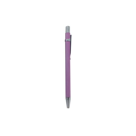 Cristo - mini stylo bille 10.7 x 0.5 cm en métal - rose