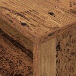 vidaXL Table d'appoint 2 Pièces Bois ancien 40 5 x 40 x 45 cm