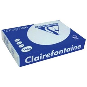 Ramette 250 Feuilles Papier 160g A4 210x297 mm Bleu TROPHÉE