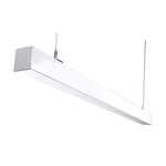 Suspension linéaire led 120cm 40w interconnectable blanc - silamp