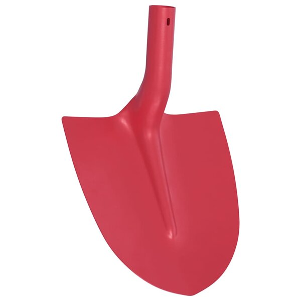 vidaXL Tête de pelle Rouge 39 5 x 27 5 cm Acier enduit de poudre
