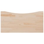 vidaXL Dessus de bureau 100x60x2 5 cm bois massif de pin