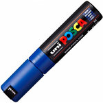 Marqueur posca pc-7m bleu foncé pointe large conique