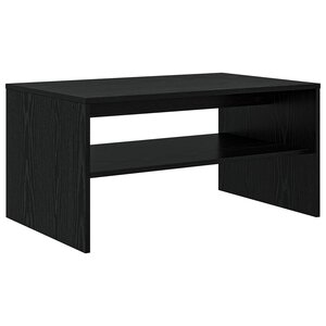 vidaXL Table basse Chêne noir 80 x 50 x 40 cm Bois d'ingénierie