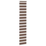 vidaXL Store zèbre marron 40x200 cm largeur du tissu 35 9 cm polyester