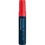 Marqueur permanent Maxx 280 Pte Biseau 4-12 mm Rouge SCHNEIDER