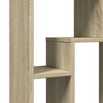 vidaXL Bibliothèque chêne sonoma 63x20x90 cm bois d'ingénierie