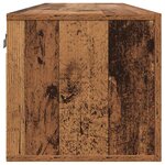 vidaXL Meuble mural Vieux bois 100 x 36.5 x 35 cm Bois d'ingénierie