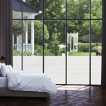 vidaXL Films de protection de la vie privée givrés 5 Pièces PVC