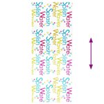 vidaXL Store enrouleur de douche 110x240 cm largeur du tissu 106 cm