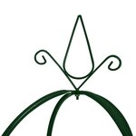 vidaXL Arche de jardin en forme de tour 2 Pièces