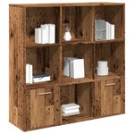 vidaXL Meuble vieux bois 98x29x97 5 cm bois d'ingénierie