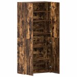 vidaXL Cabinet à chaussures avec porte Multicolore 80 x 35.5 x 180 cm