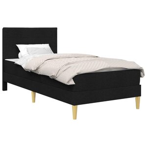 vidaXL Cadre de lit 100 x 200 cm Noir
