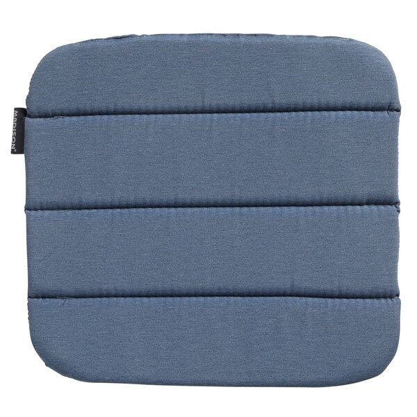 Madison Coussin de chaise de salle à manger Panama 40x40cm Bleu saphir