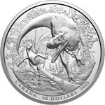 Monnaie DINOSAURS OF CANADA Argent 50$ Canada 2026 (PRÉCOMMANDE)