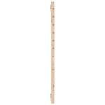 vidaXL Tête de lit murale 81x3x91 5 cm Bois massif de pin