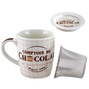 Mug avec infuseur cacao