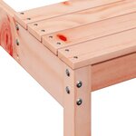 vidaXL Table de pique-nique 110x134x75 cm bois massif de douglas