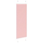 vidaXL Store plissé rose 50x150 cm largeur du tissu 49 4 cm polyester