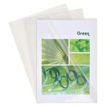 Sachet De 10 Pochettes Coin Pvc Lisse Haute Résistance 13/100e - A4 - Cristal - X 10 - Exacompta