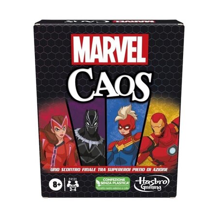 MARVEL - Chaos - Jeu de cartes avec super-héros Marvel, jeu amusant pour la  famille, des 8 ans, facile a apprendre - La Poste