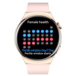 Montre connectée Amnésia AMOLED 1 43" - appels Bluetooth  cardio  10 j - Silicone Rose Gold
