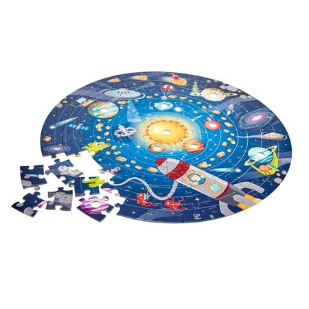 Puzzle 102 pieces Systeme solaire