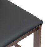 vidaXL Chaises de salle à manger 2 Pièces Marron Clair