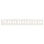 vidaXL Lit surélevé de jardin design de clôture 200x30x30cm pin massif