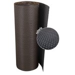 Brise-vue en résine tressée pour balcon et clôture coloris anthracite 0.9 x 3 m