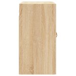 vidaXL Armoire murale chêne sonoma 60x31x60 cm bois d'ingénierie