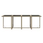 vidaXL Ensemble à dîner de jardin coussins 9 Pièces Résine tressée Beige