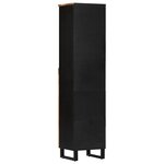 vidaXL Armoire de salle de bain 38x33x160 cm bois massif d'acacia