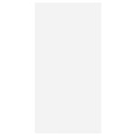 vidaXL Meubles TV 2 Pièces Blanc et chêne sonoma Bois d’ingénierie