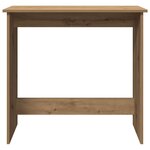 vidaXL Bureau chêne artisanal 80x40x75 cm bois d'ingénierie