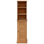 vidaXL Ensemble de mobilier de salle de bain avec étagère VIGO 2 Pièces