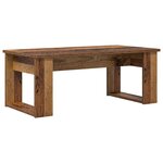 vidaXL Ensemble de tables basses 2 Pièces Bois ancien Bois d'ingénierie