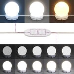 vidaXL Coiffeuse avec LED chêne sonoma 80x41x144 5 cm
