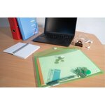 Sachet De 5 Pochettes-enveloppes Polypropylène - A4 - Couleurs Assorties - X 10 - Exacompta