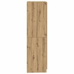 vidaXL Armoire en chêne artisanal 90 x 52 x 200 cm bois d'ingénierie