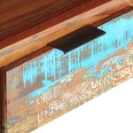 vidaXL Meuble TV 119x30x41 cm bois de récupération massif